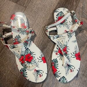 Guess sandals- size 9
